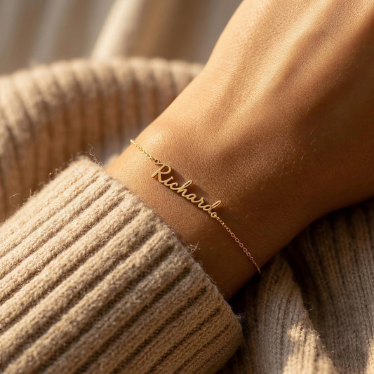 Personalized, Elegant, and Exquisite Custom Letter Bracelets