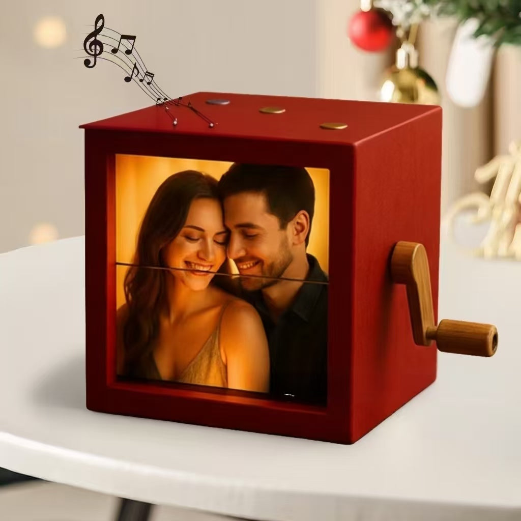 Custom Flipbook Photo Box – Hand-Cranked Animated Album