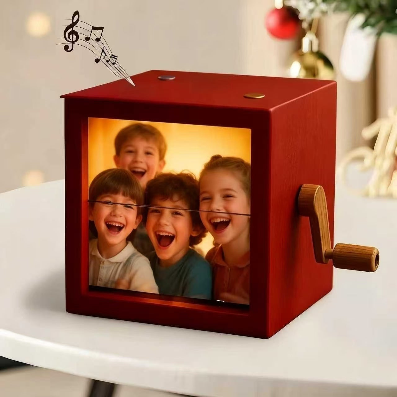 Custom Flipbook Photo Box – Hand-Cranked Animated Album