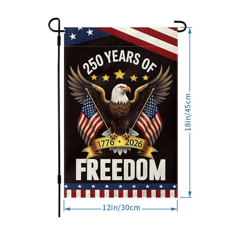 USA 250th Anniversary Commemorative Flag - Premium 3x5ft Outdoor Banner & Garden Flags