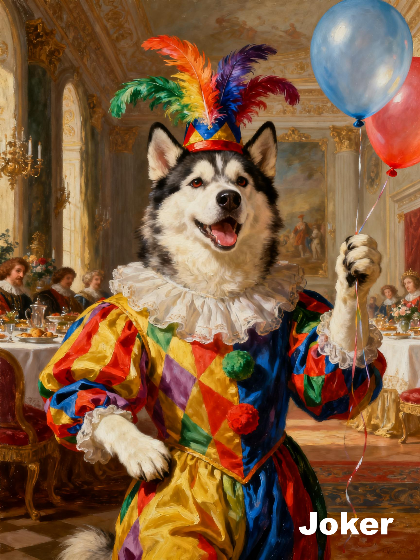 Custom Renaissance Pet Portrait – Turn Your Pet into Royalty