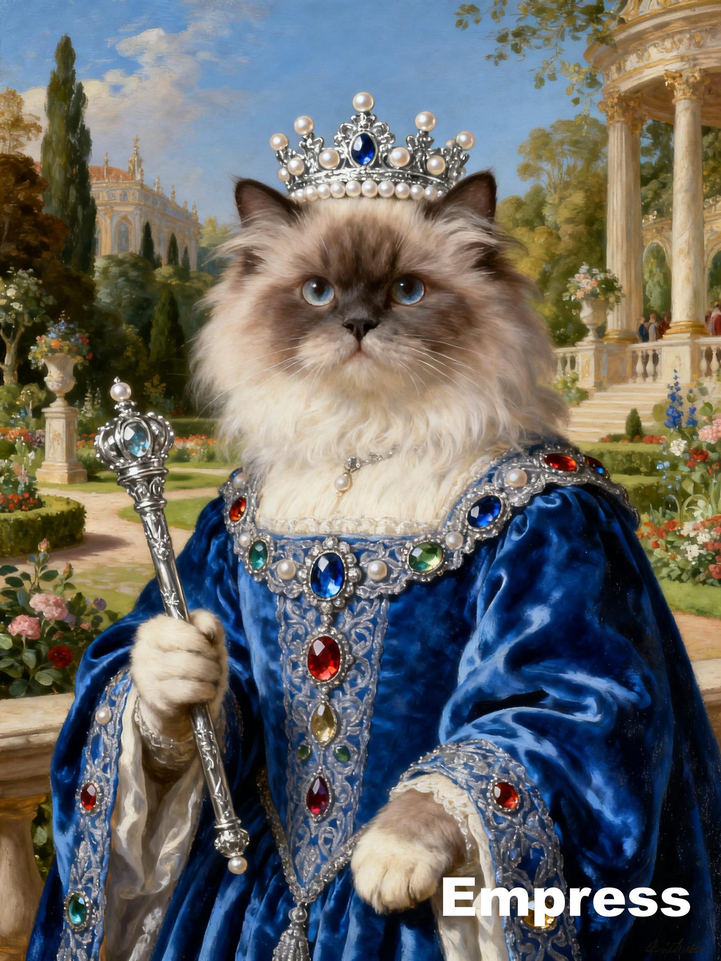 Custom Renaissance Pet Portrait – Turn Your Pet into Royalty