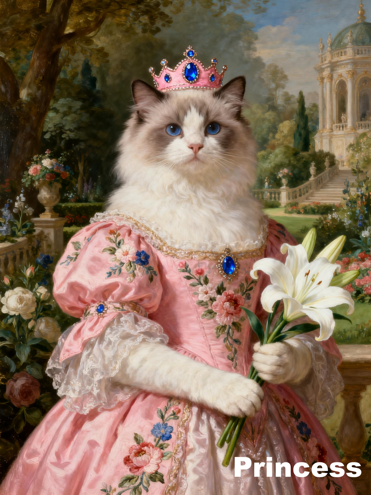 Custom Renaissance Pet Portrait – Turn Your Pet into Royalty
