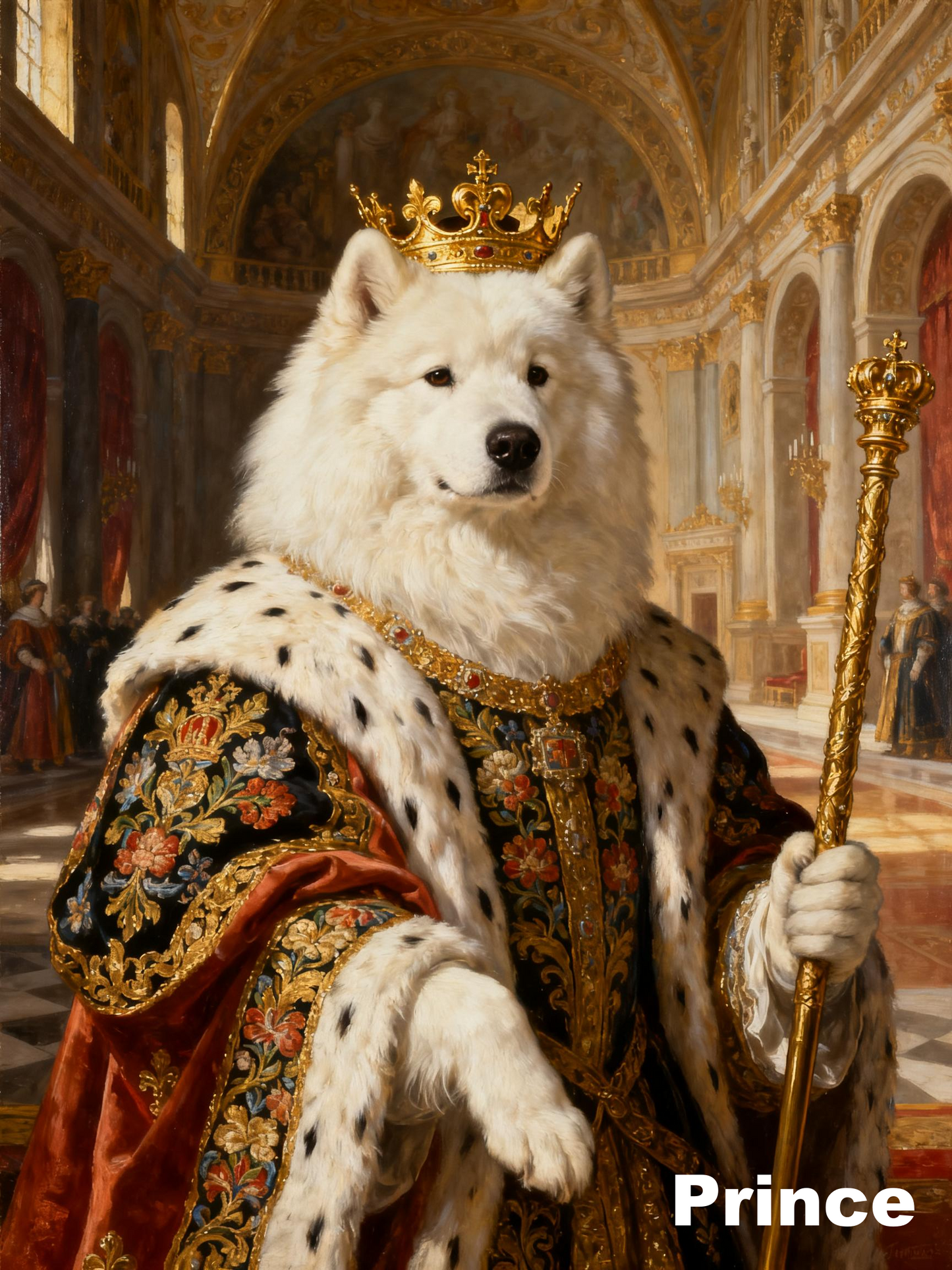Custom Renaissance Pet Portrait – Turn Your Pet into Royalty