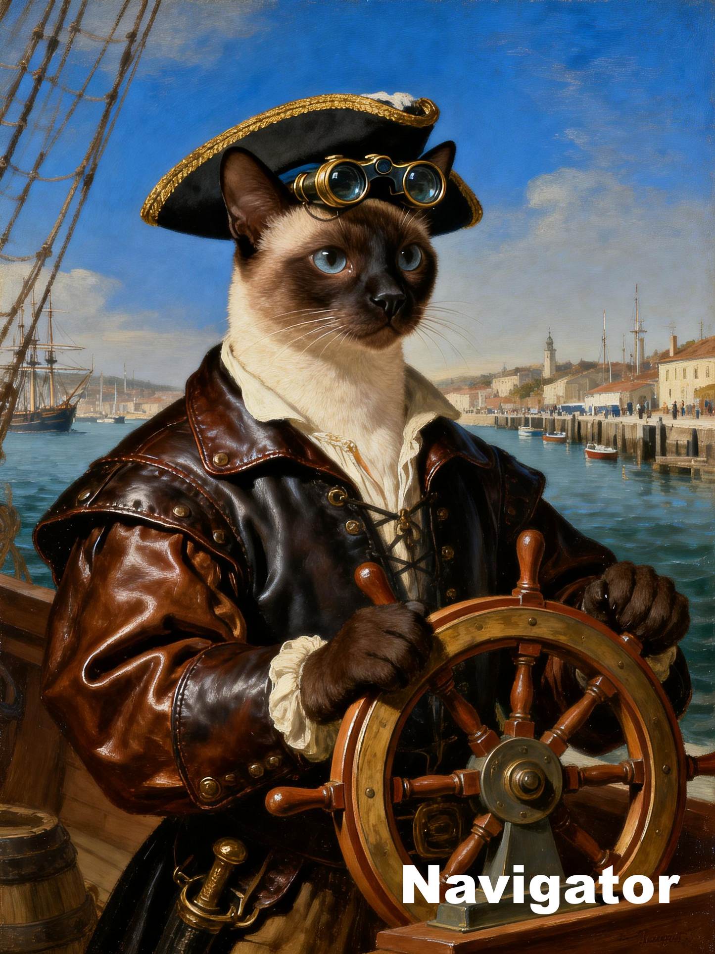 Custom Renaissance Pet Portrait – Turn Your Pet into Royalty