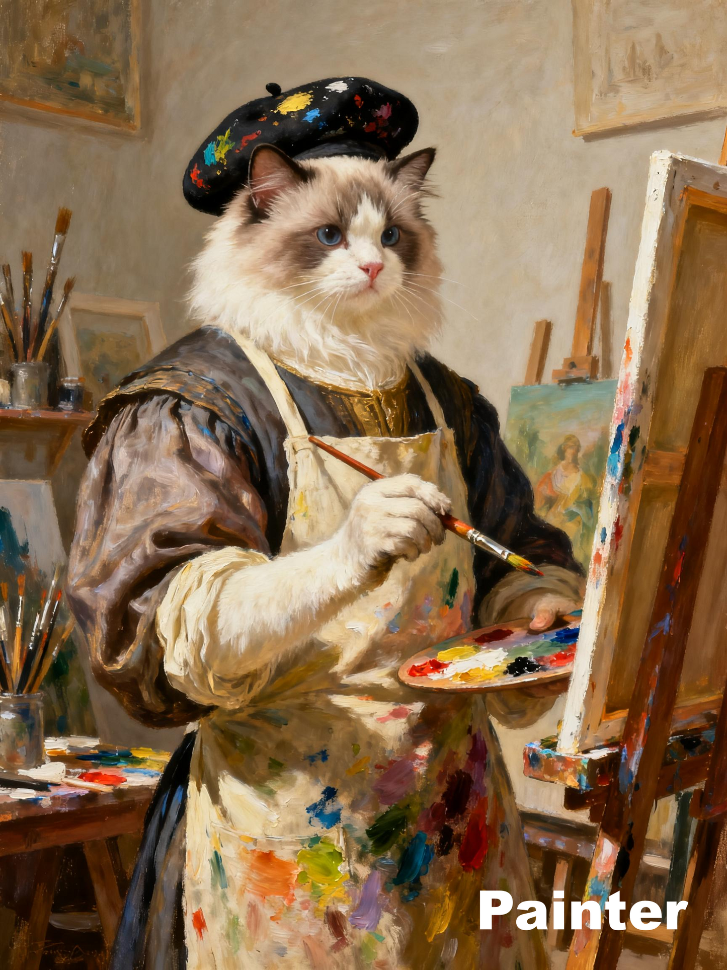 Custom Renaissance Pet Portrait – Turn Your Pet into Royalty