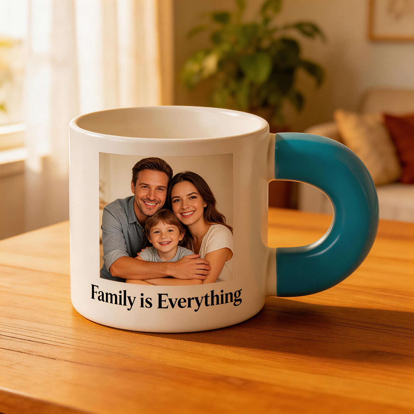 Custom Photo Coffee Mug Gift For Him Her Couples Office Mugs