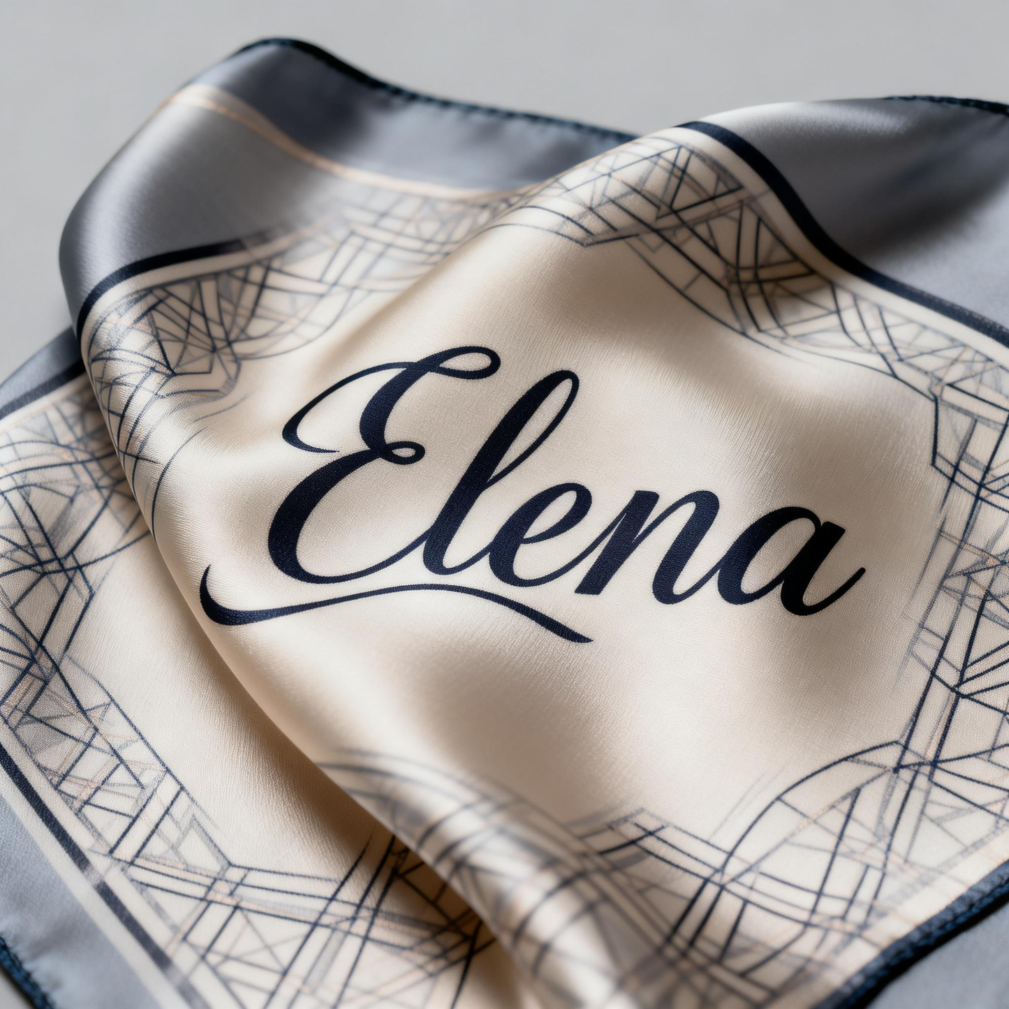 Custom Silk Square Scarf – Designed Just for You